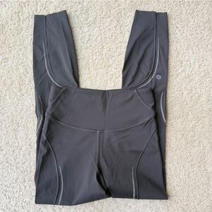 Lululemon Gray High-Waisted Leggings Size Small